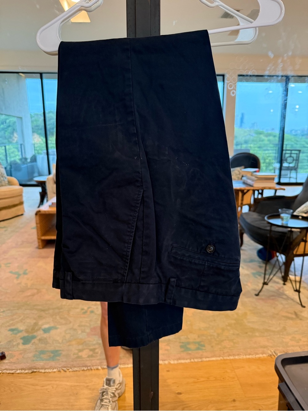 Vineyard Vines Navy Breaker Pant